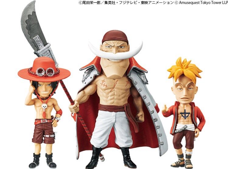 新品未開封】東京ワンピースタワー LIMITED 白ひげ/エース/マルコ-