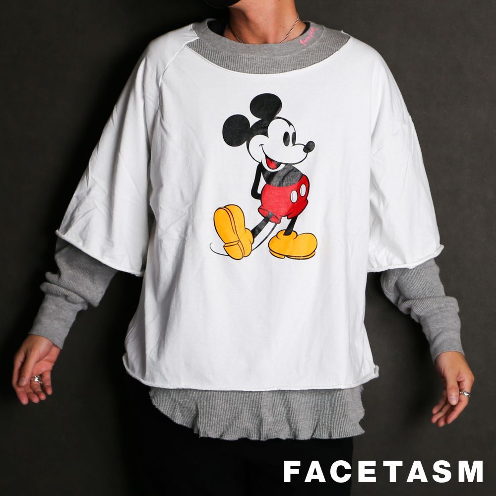 FACETASM MICKEY LAYERD LONG SLEEVE TEE - CENTRAL5811 - メルカリ