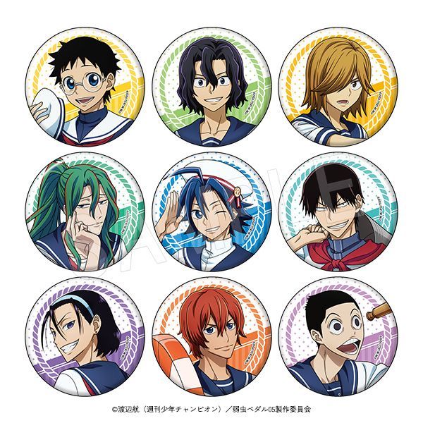 【新品・公式】弱虫ペダル LIMIT BREAK トレーディング缶バッジ マリンルックver. -SET 【OPP入り】【BOX】 公式グッズ colleize コレイズ