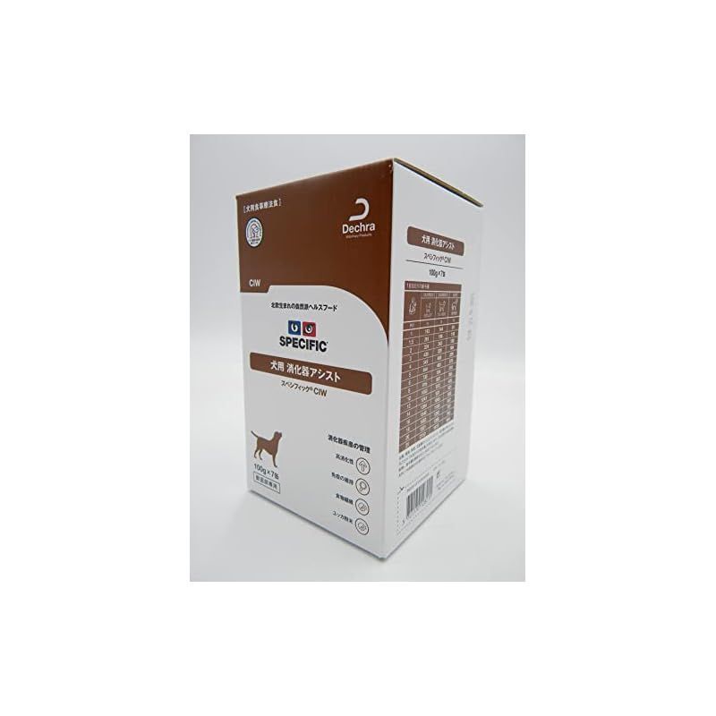 スペシフィック 犬用 消化器アシスト CIW 100g×7 1 - メルカリ