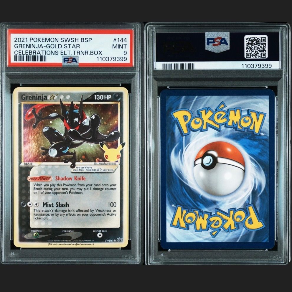 ポケモンカードゲーム 海外版 ゲッコウガ☆スター PSA9 プロモ