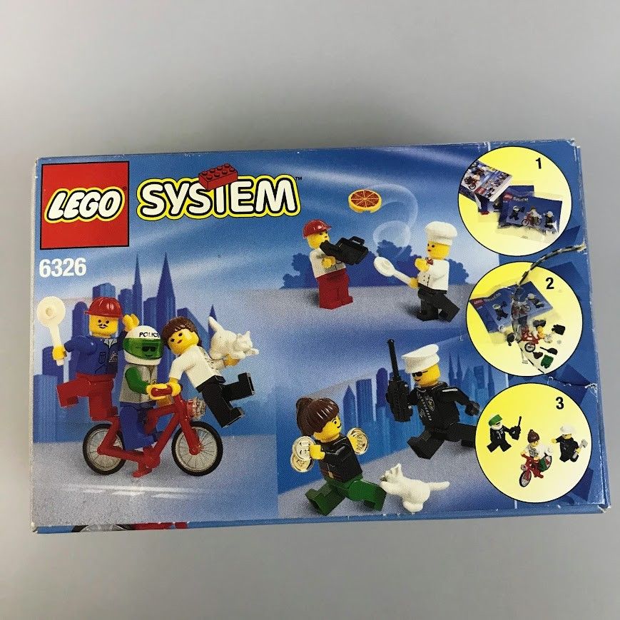 正規品 内袋未開封 LEGO レゴ システム 6326 ミニフィグセット