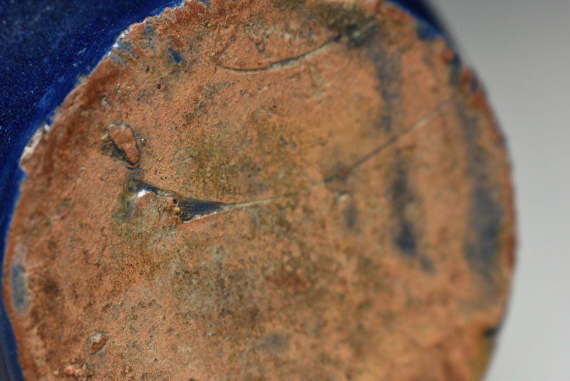 中国古美術 瑠璃南京徳利