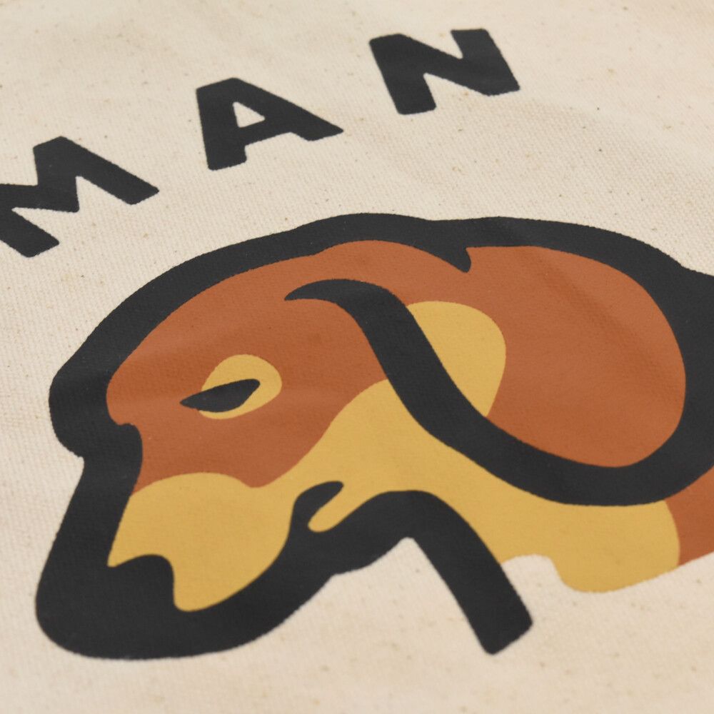 HUMAN MADE (ヒューマンメイド) BOOK TOTE コットンキャンバス