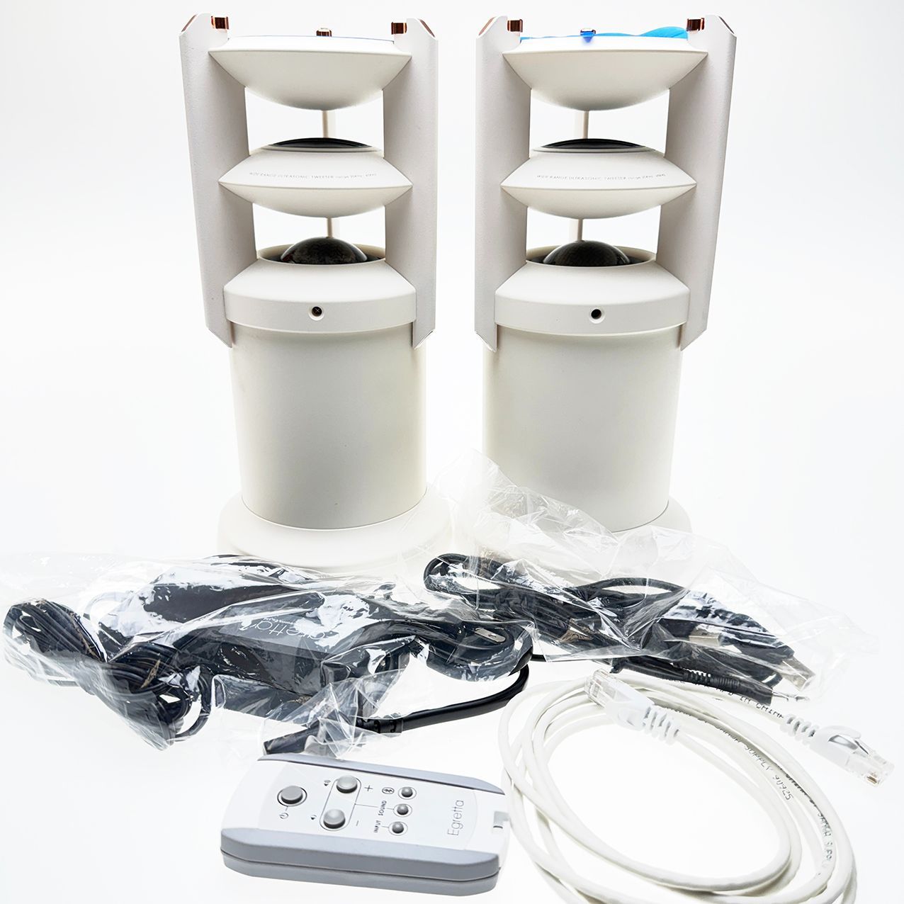 オオアサ電子 ハイレゾ対応全方位スピーカー Egretta エグレッタ TS-A200as