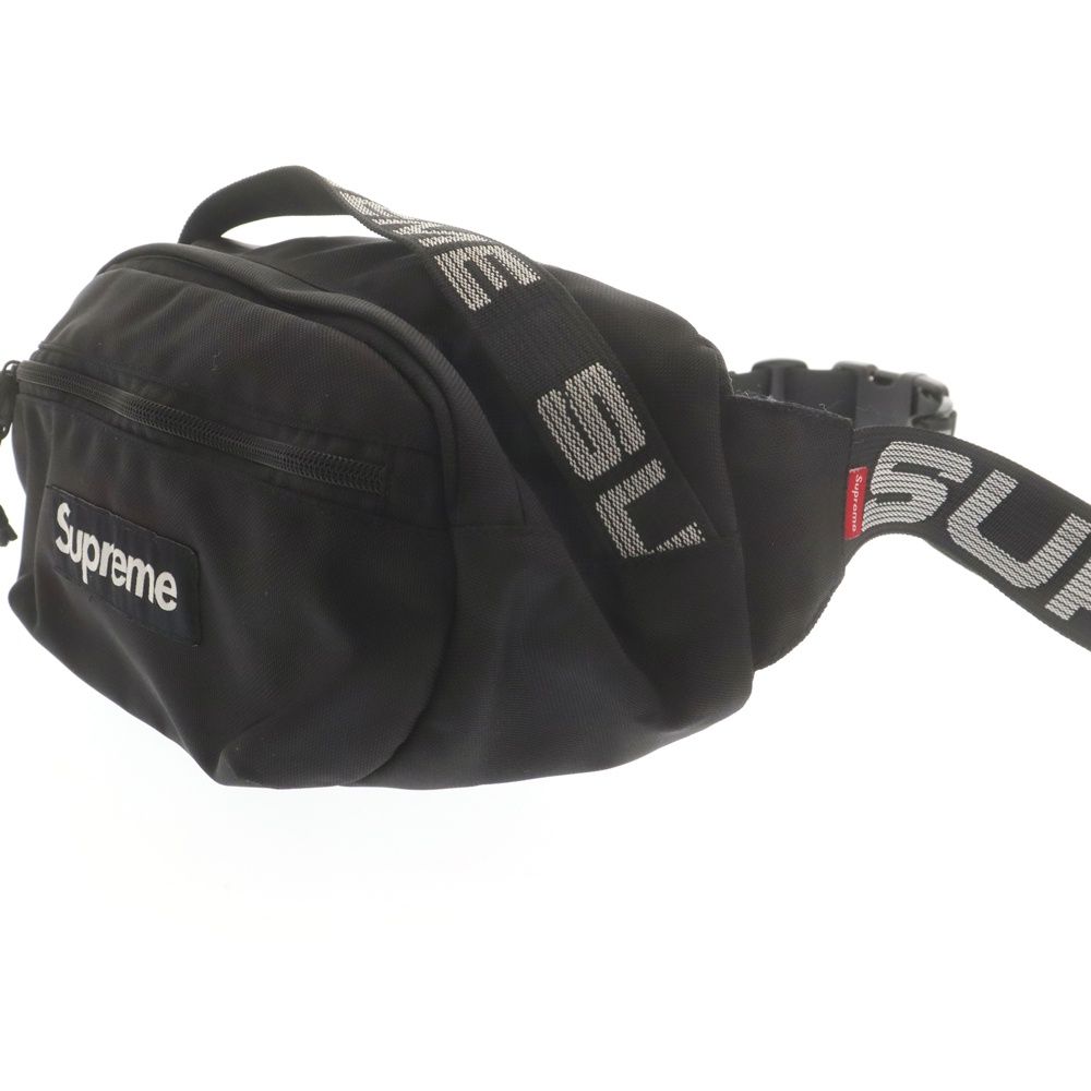 Supreme 18SS Cordura テープロゴ ナイロン ウエストバッグ Supreme 18SS Cordura テープロゴ ナイロン ウエストバッグ
