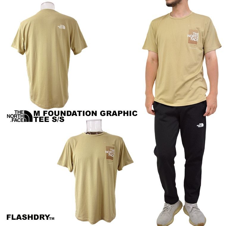 希少 THE NORTH FACE 半袖T グラフィックTシャツ 海外限定 吸汗速乾 DRY 吸汗速乾 ストリート グラフィック ハーフドーム プリント 座標 半袖Tシャツ 半Tティー 半袖TEE ユニセックス 男女兼用