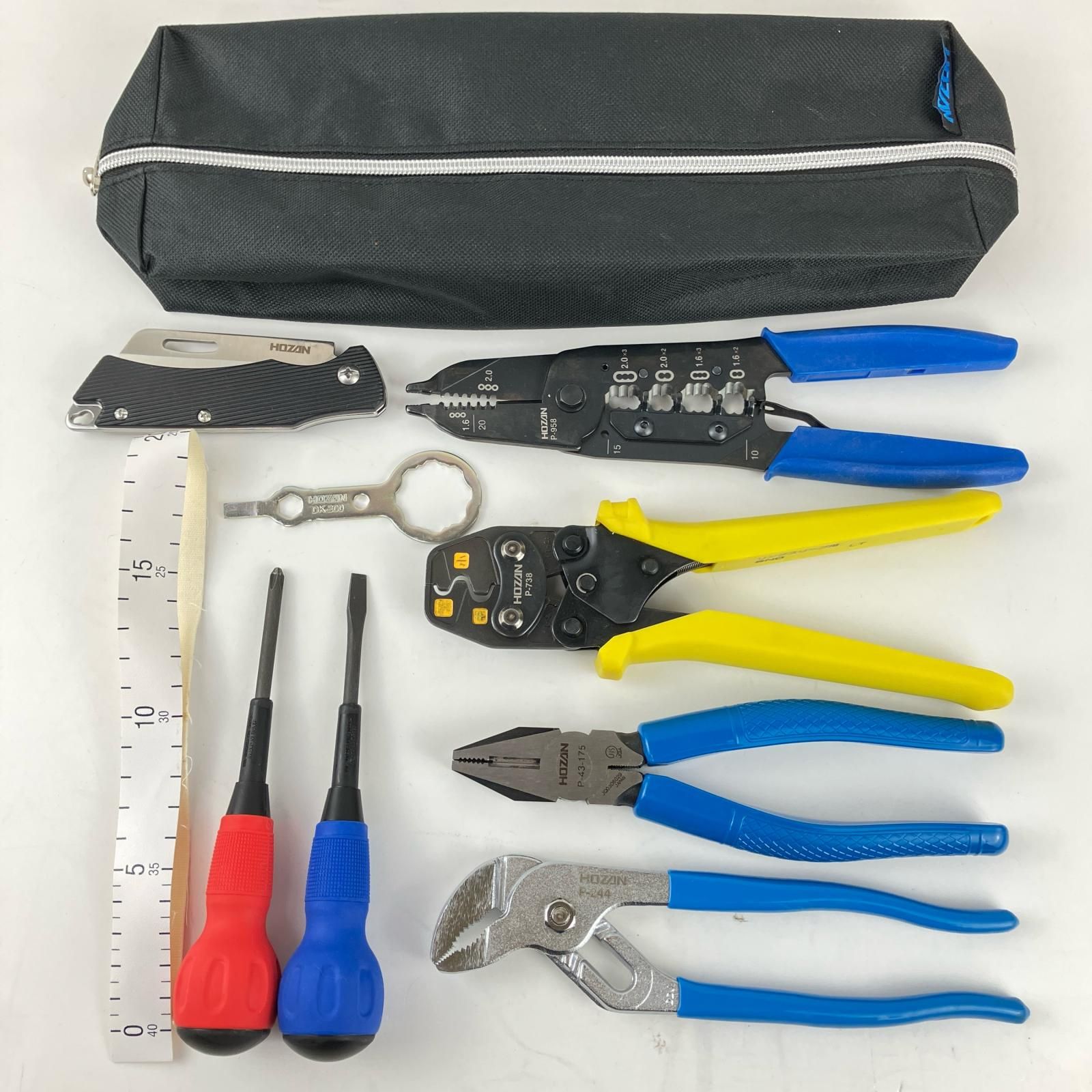 ЗЗHOZAN 電気工事士技能試験 工具セット DK-28