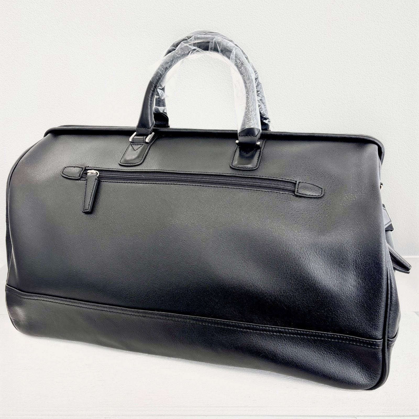 大幅 げ Ashworth ブラック ボストンバッグ ASBB-301