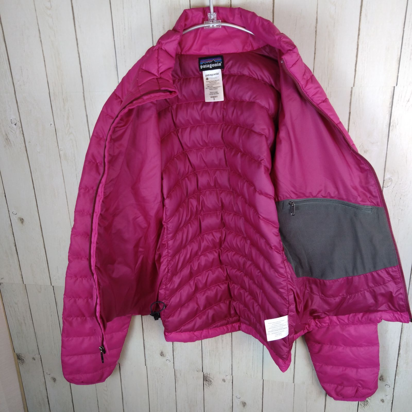 Patagonia ダウンジャケット S ピンク紫 Patagonia ダウンジャケット S ピンク紫