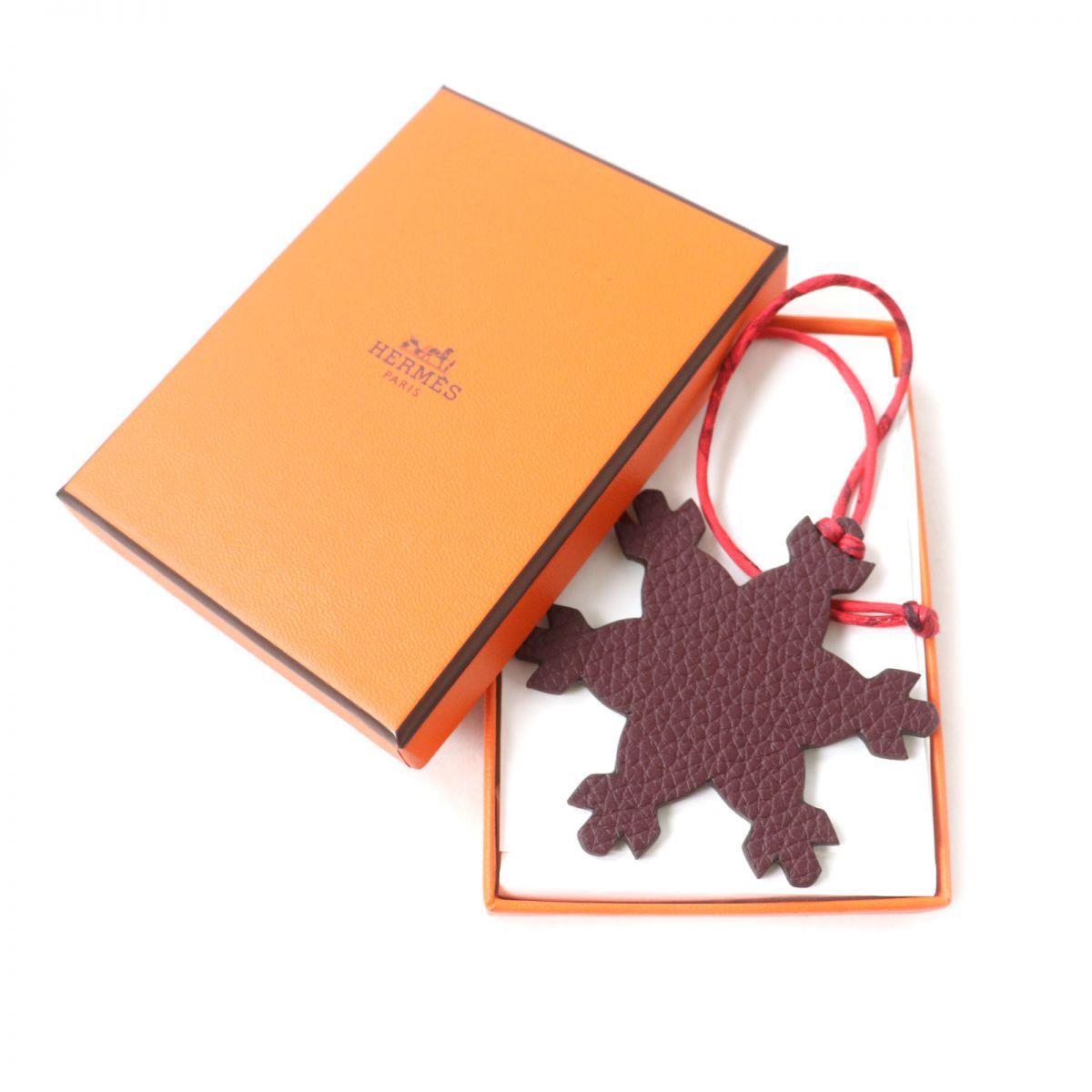 最終お値下げ☆エルメス プティアッシュチャーム『スノーフレーク』 ドンドン見直し】未使用品☆HERMES エルメス Petit h プティ