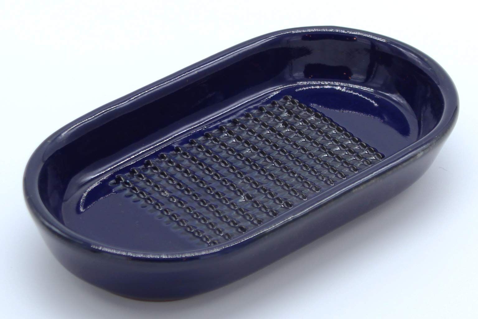 新着商品 ひげが出にくい不思議な生姜おろし器 竜清窯 藍