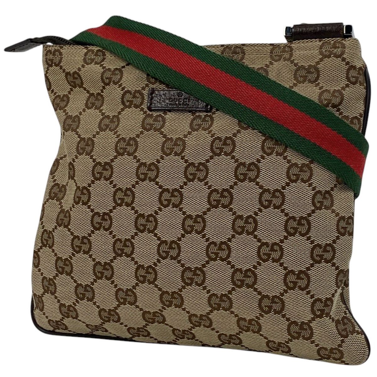 グッチ GUCCI GG柄 ショルダーバッグ 肩掛け 斜め掛け シェリーライン 