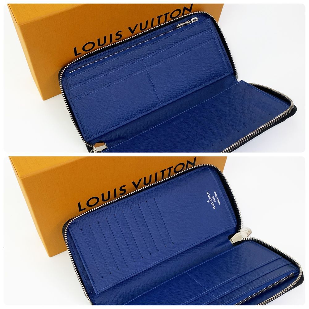 極美品✨ ルイヴィトン ジッピーウォレット ヴェルティカル タイガラマ　コバルト 極上美品】ルイヴィトン LOUIS VUITTON モノグラム タイガラマ