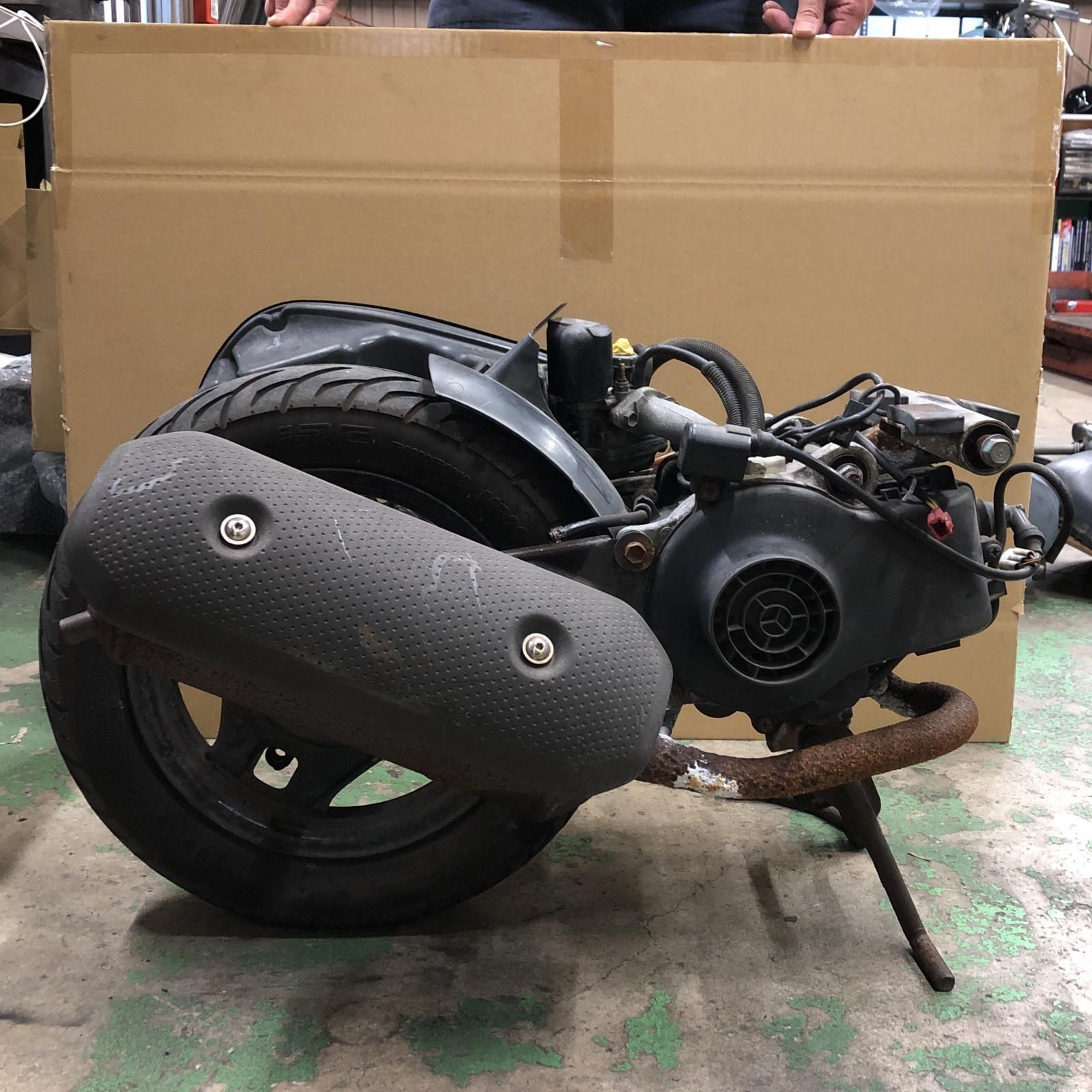 SUZUKI レッツ2 エンジン スズキ - メルカリ