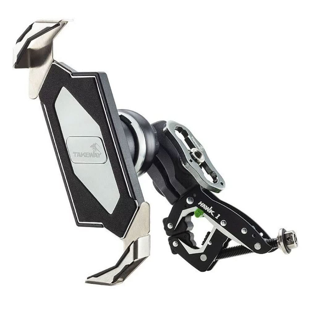 【バイク用 スマホホルダー】 エフロック『ファルコンZホルダー』 +『 ホークワン本体』 セット バイク 防振スマホホルダー バイク用 スマホホルダー スーパー防振 強防振 振動 振動吸収 防止 吸収 金属製 ファルコン 盗難防止機能 F-LOCK f-lo