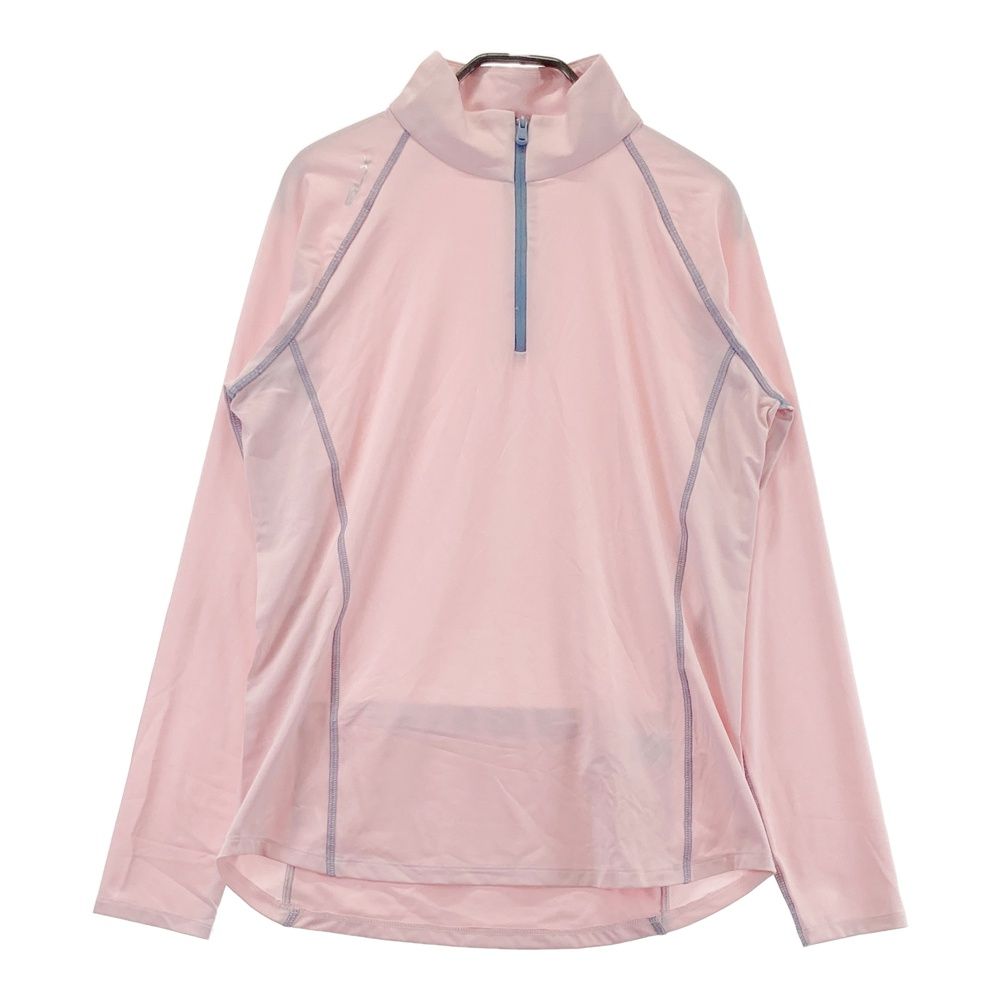 【新品タグ付き】RLX　ラルフローレン　ゴルフ　ハーフジップ　長袖　吸湿発散　M 新品タグ付き】RLX ラルフローレン ゴルフ ハーフジップ 長袖