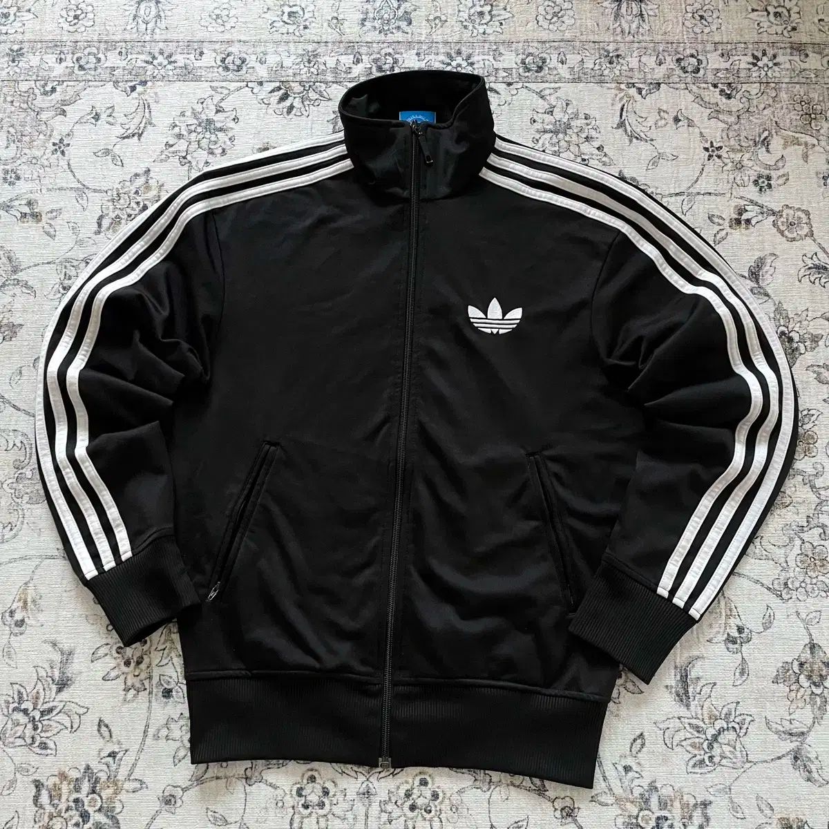85 adidas アディダス 黒 ファイヤーバード トラックトップス ジャージ