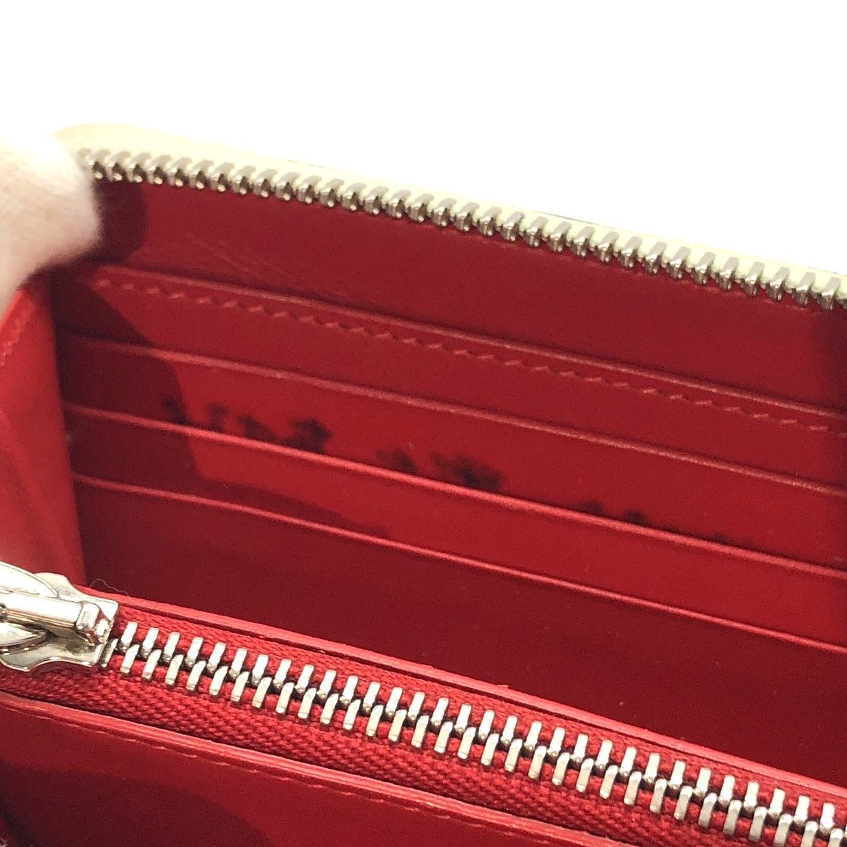 ☆Christian Louboutin ルブタン パネトーネ ラウンドファスナー 長 