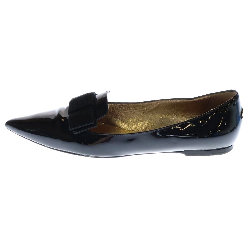 【新品未使用】ジミーチュウ リボンパンプス JIMMY CHOO (ジミーチュウ) リボン パンプス シューズ ブラック