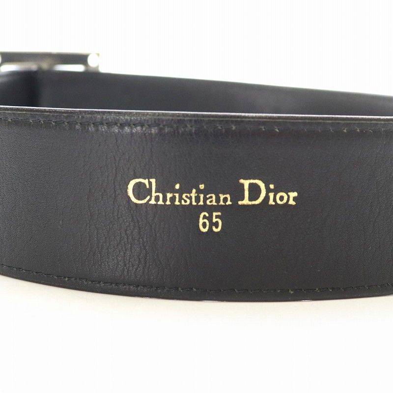 Christian Dior ディオール　ベルト　レザー　ヴィンテージディオール クリスチャンディオール Christian Dior ベルト レザー 皮革