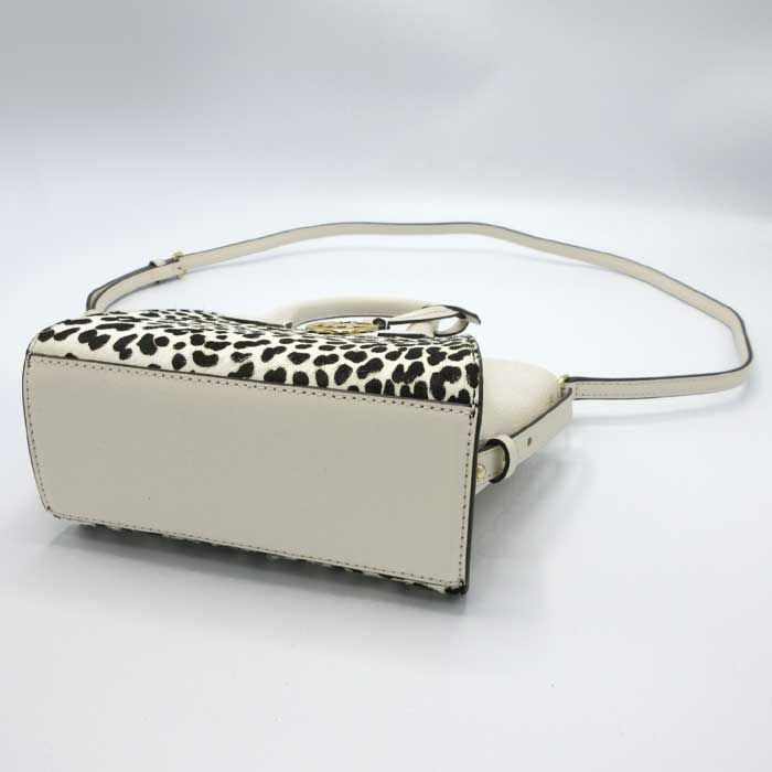 マイケルコース ハンドバッグ レザー チーター プリント クロスボディ  