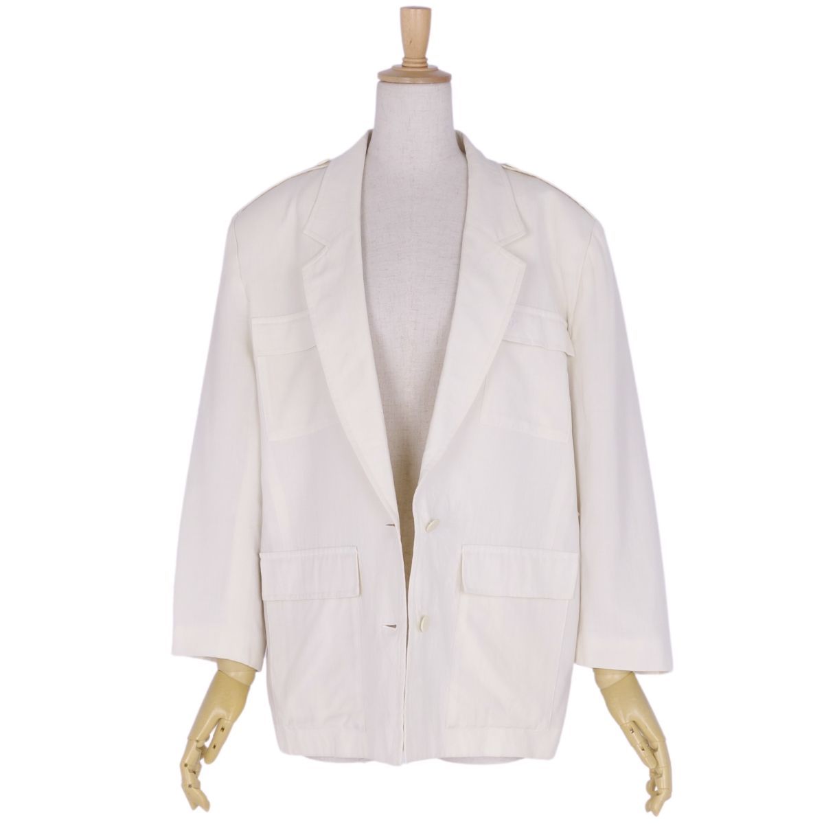 Christian Dior - 美品 Vintage クリスチャンディオール Christian Dior SPORT ジャケット テーラードジャケット ウール アウター レディース M ホワイト 美品 Vintage クリスチャンディオール Christian Dior SPORT
