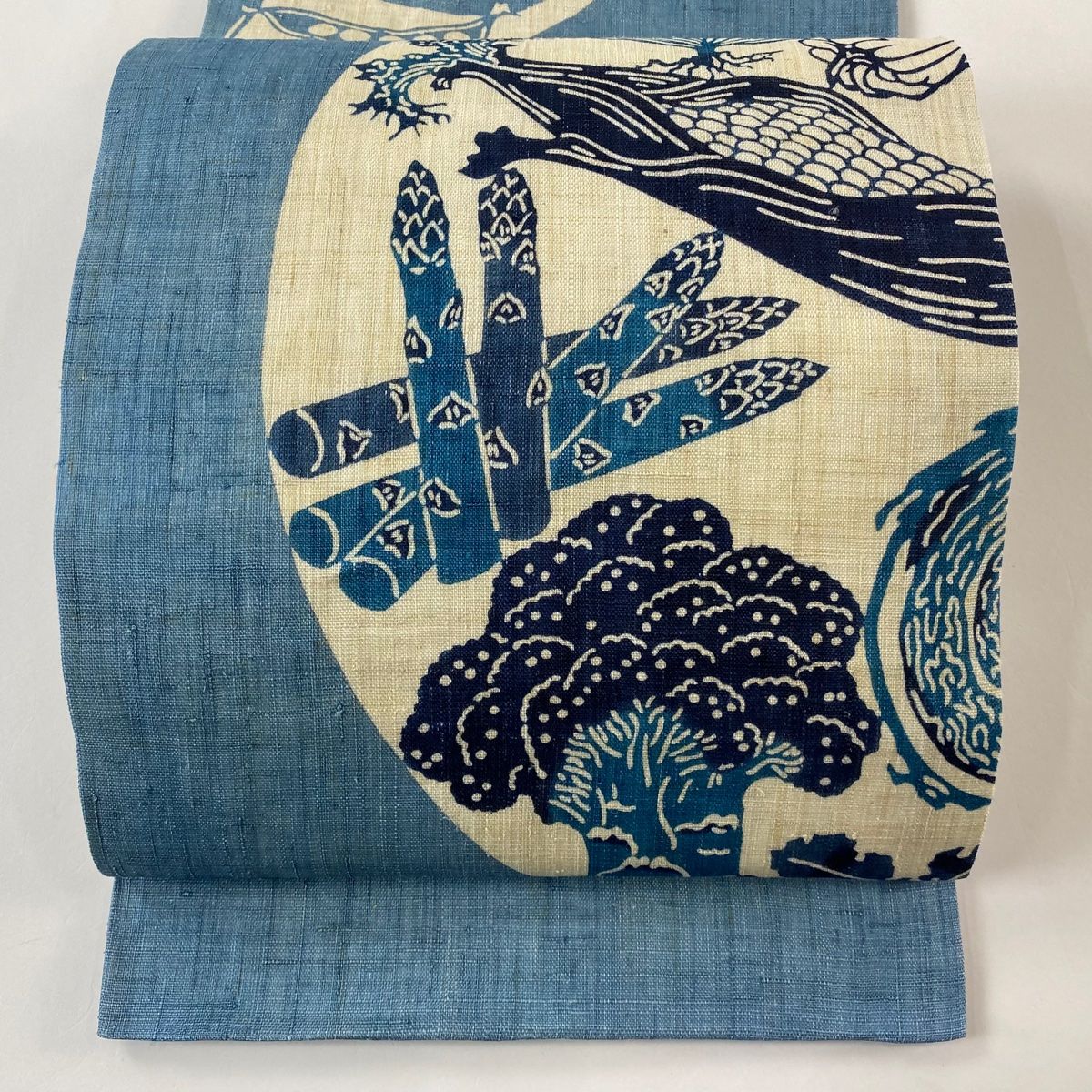 栗山吉三郎開き名古屋帯