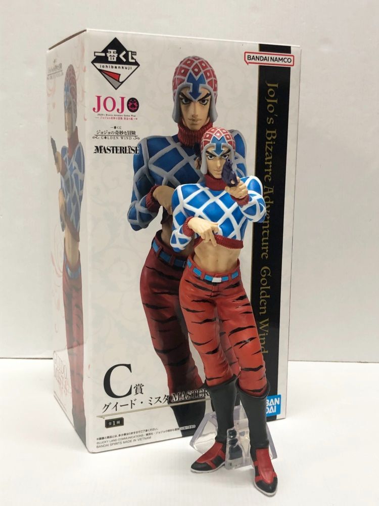 箱付き ジョジョの奇妙な冒険 グイード・ミスタ 一番くじフィギュア C賞 一番くじ ジョジョの奇妙な冒険 C賞 グイード・ミスタ I賞 S・P