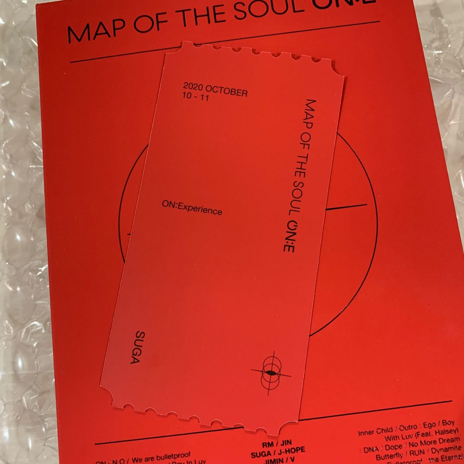 BTS MAP OF THE SOUL ON:E SUGA ユンギ シュガ - メルカリ