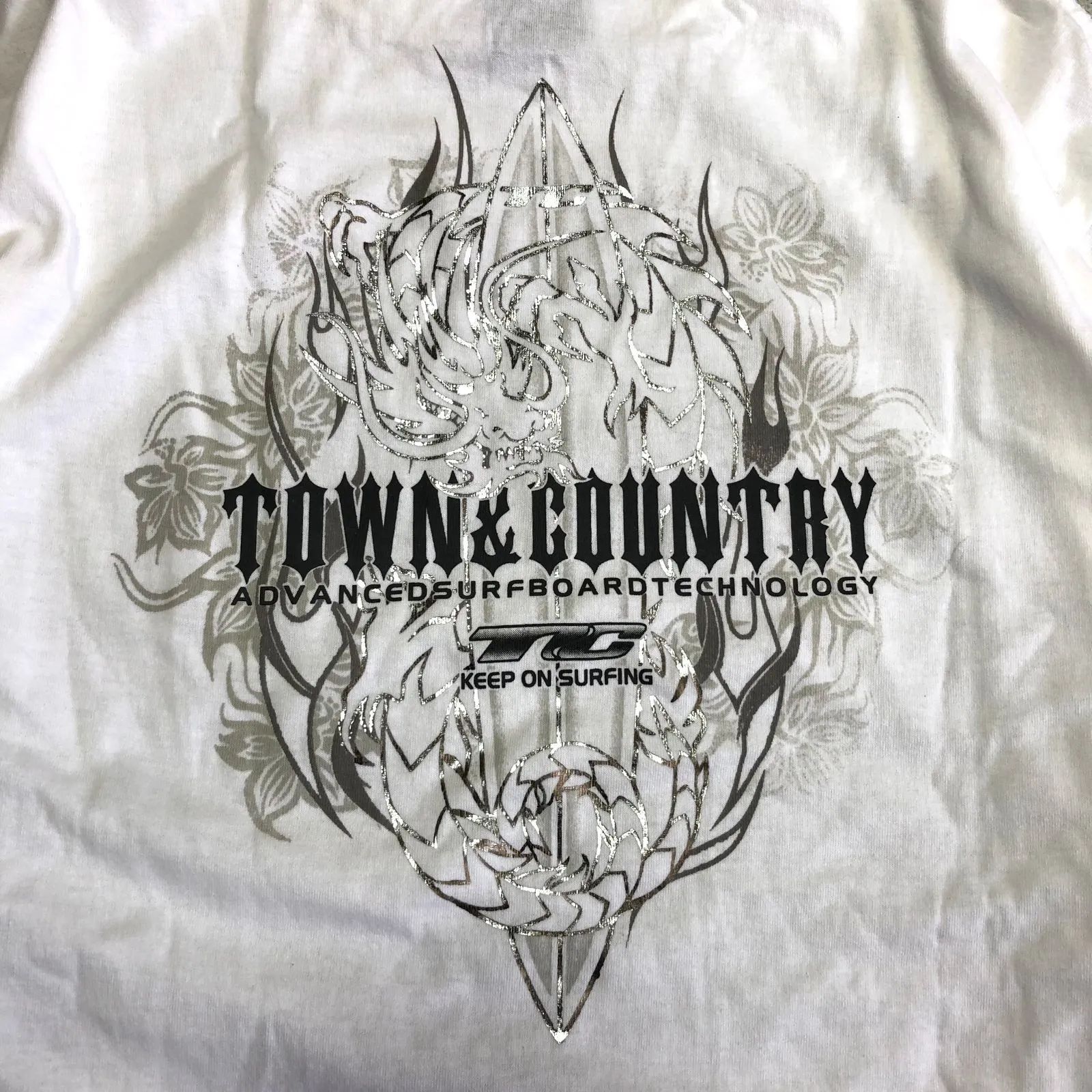 Town & Country 90s ショートスリーブTシャツ 半袖カットソー シングル 