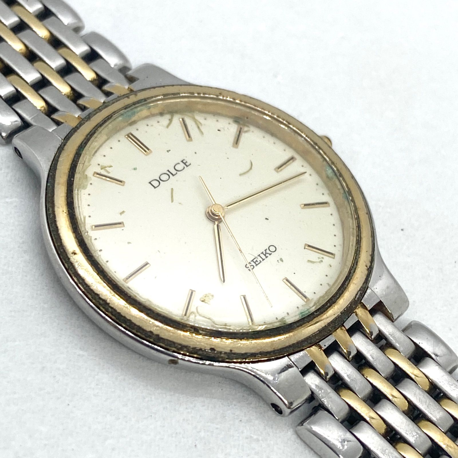 SEIKO セイコー DOLCE ドルチェ 5E31-6B60 アナログ 腕時計 ゴールド 
