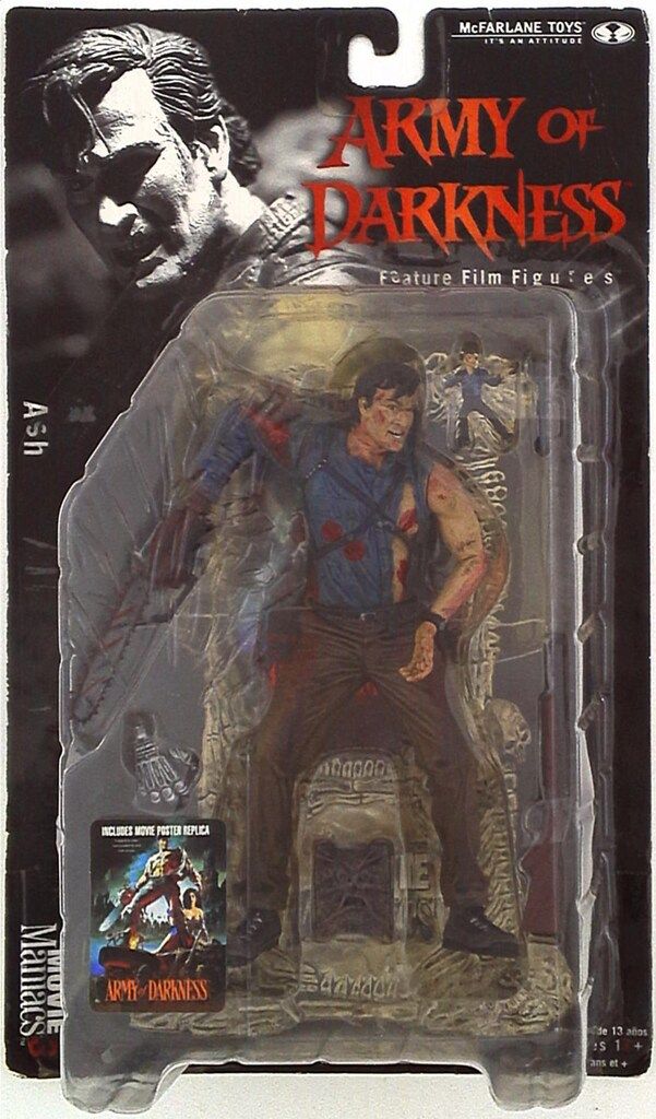 McFARLANE TOYS MOVIE MANIACS 03 ASH 6インチ