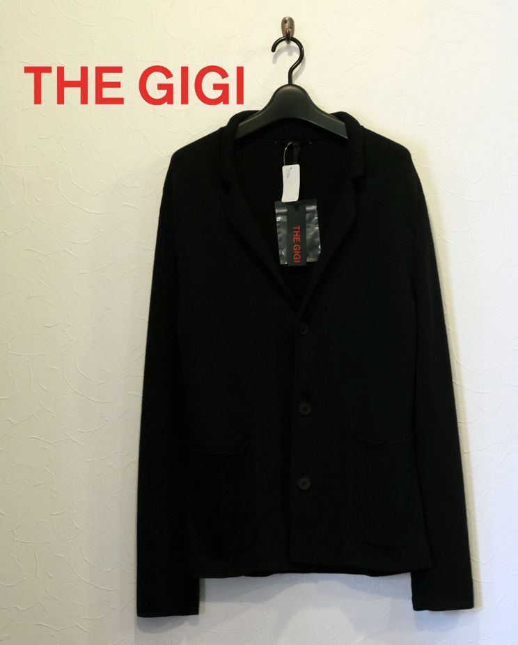 THE GIGI ジジ ニットジャケット カーディガン 綿100% サイズM - メルカリ