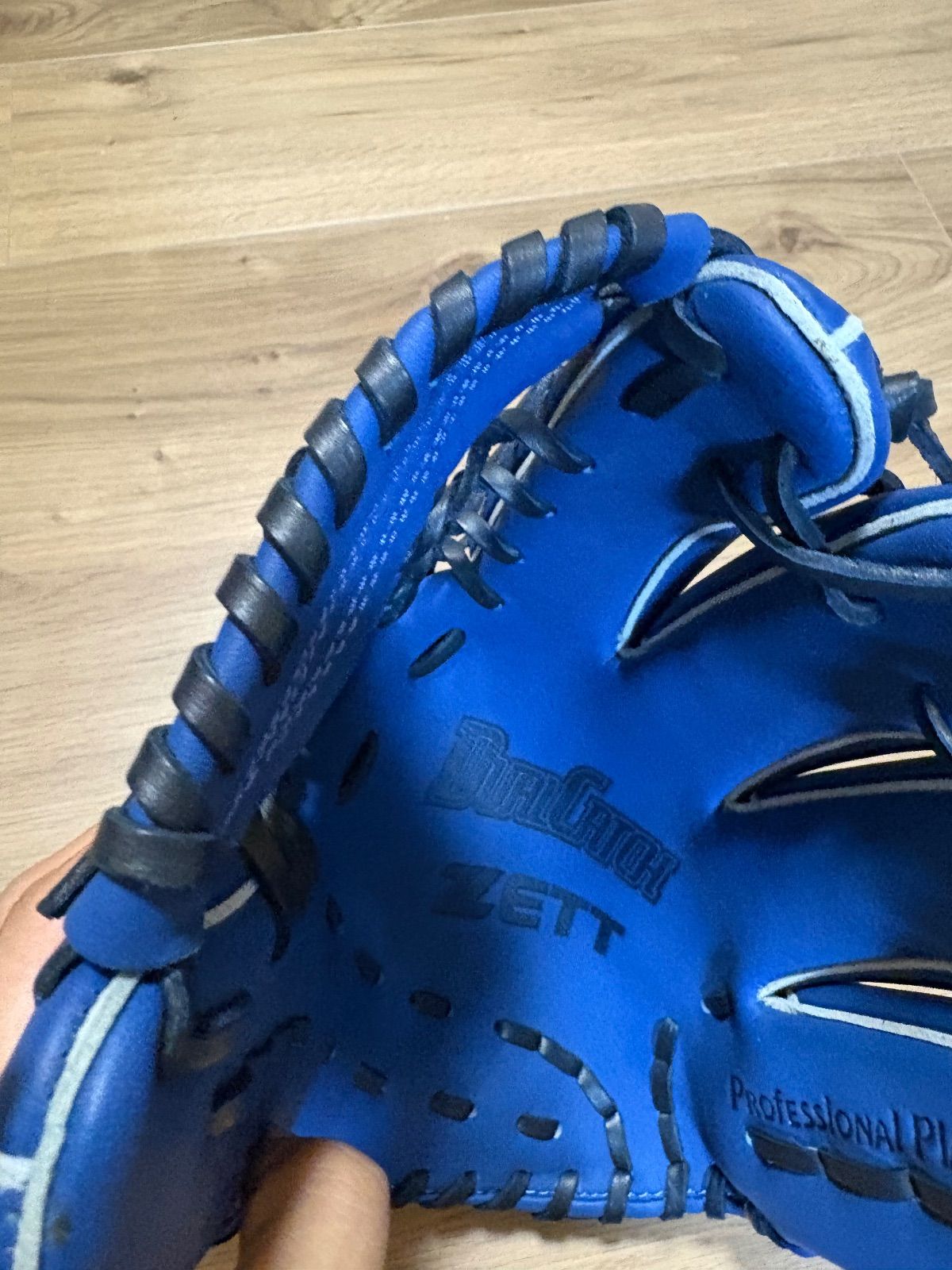  ZETT DUAL CATCH ゼット デュアルキャッチ 青 オールラウンド 軟式用 軟式 グローブ