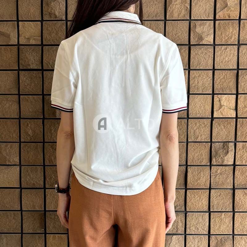 フレッドペリー アイボリー ポロシャツ 半袖 フレッドペリー FRED PERRY 【正規品】フレッドペリー FRED