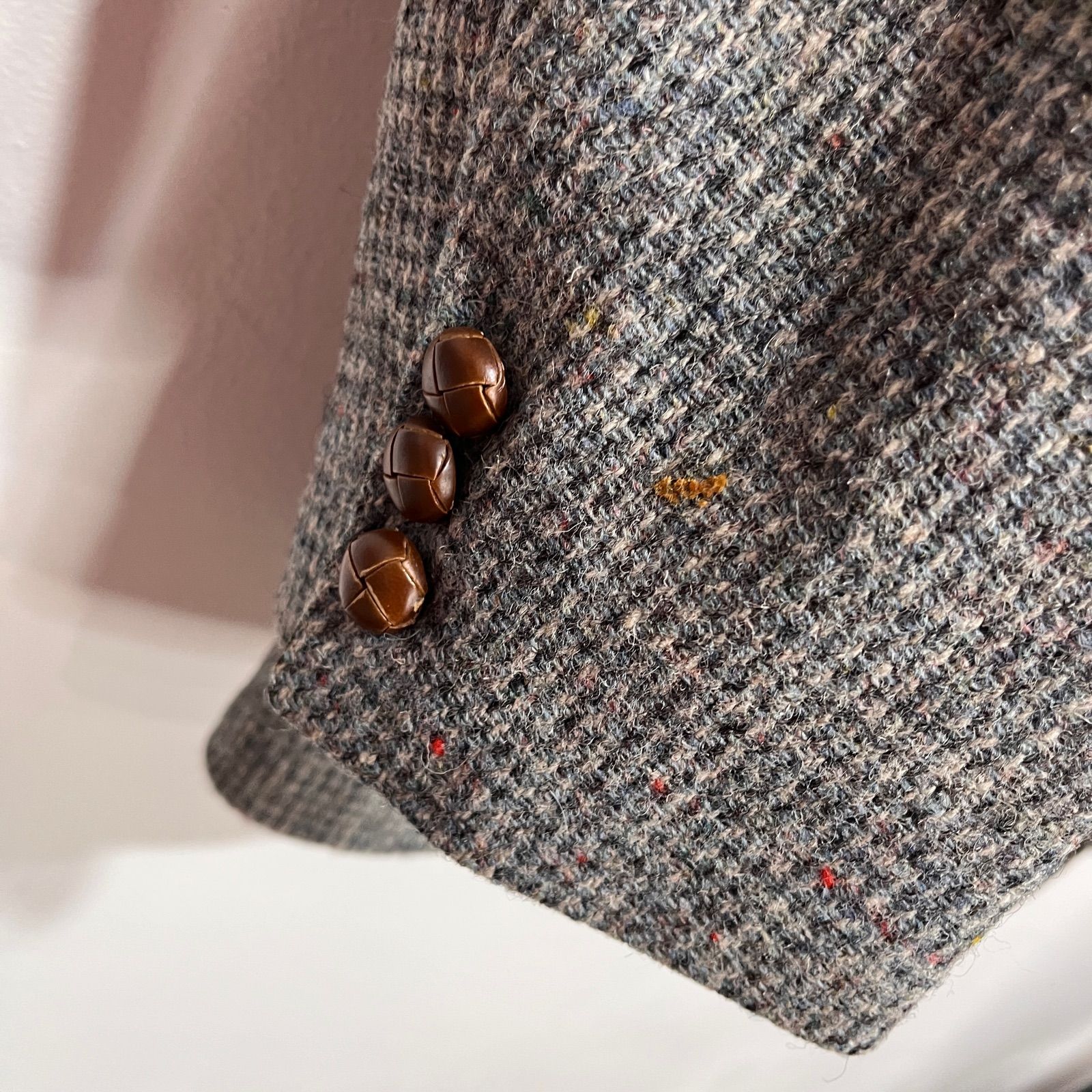 ☆80s☆USA製☆HarrisTweed☆ハリスツイード☆ツイードテーラード 