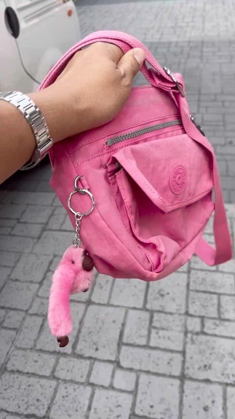 Kipling キプリング クロス ホーボーバッグ ツーウェイ ２WAY ピンク 支払