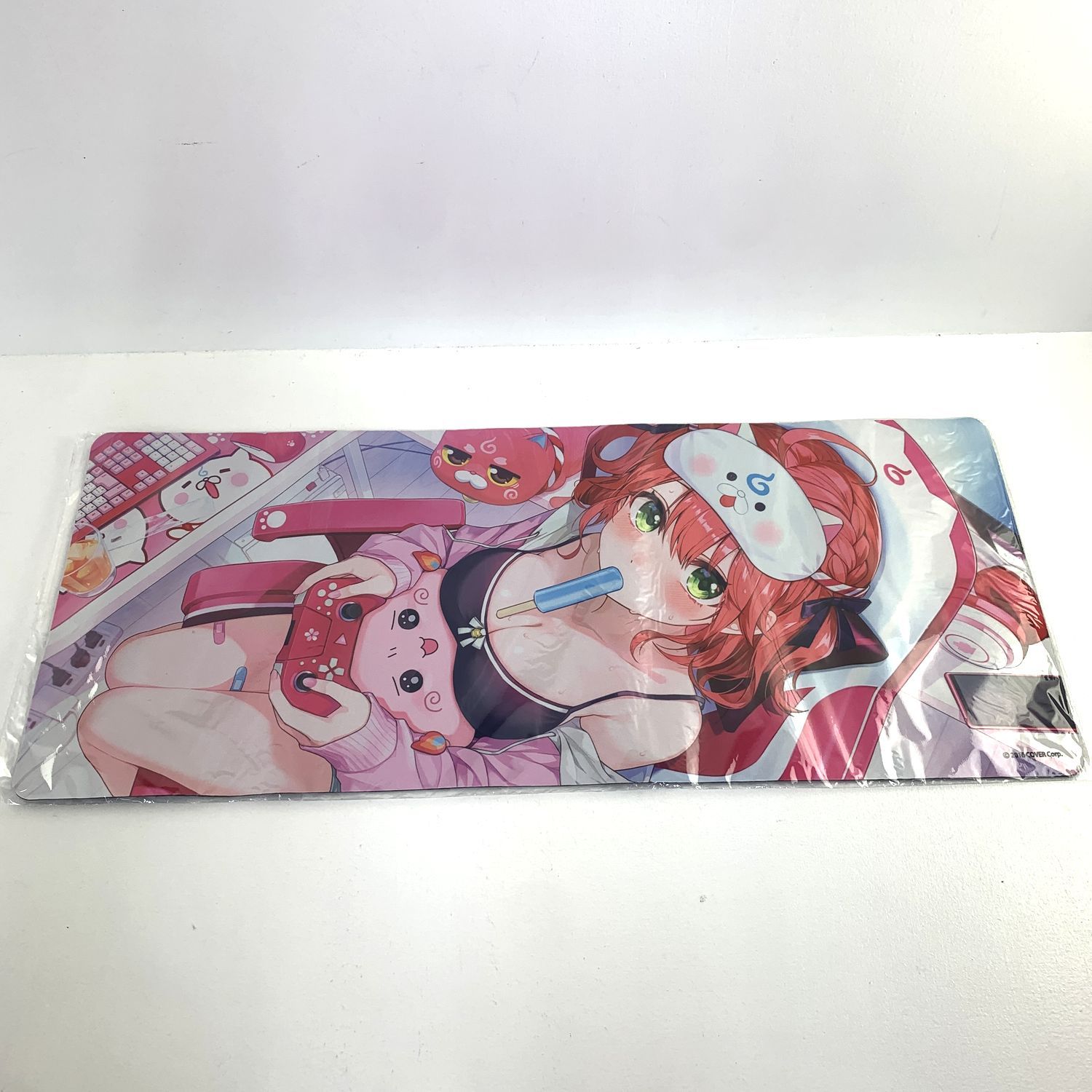 新品未開封☆さくらみこ 6周年記念ワイドラバーマット プレイマット みこち ホロライブ さくらみこ 6周年 記念 グッズ ワイドラバーマット