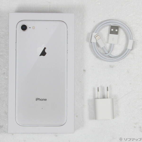 品〕 iPhone8 64GB シルバー MQ792J／A SIMフリー【258】 【公式通販】