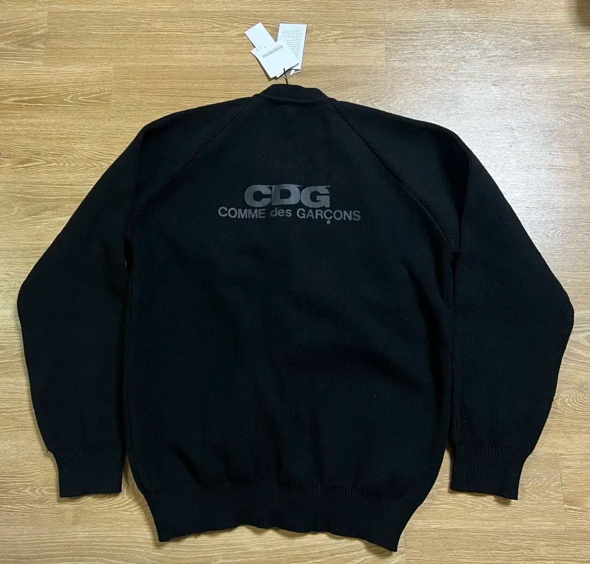 CDG カーディガン ブラック XXL CDG限定カーディガン | コムデギャルソン リンカン-comme des