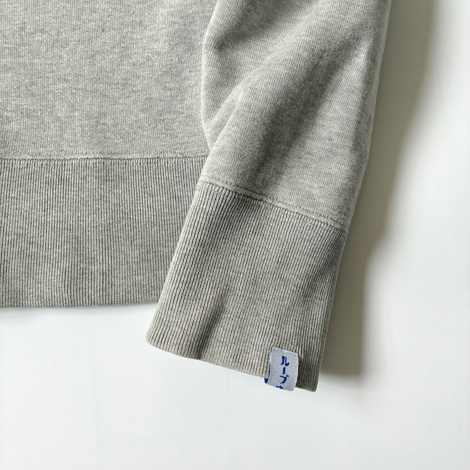 LOOPWHEELER / BEAMS PLUS別注 両Vガゼット 吊り裏毛 クルー