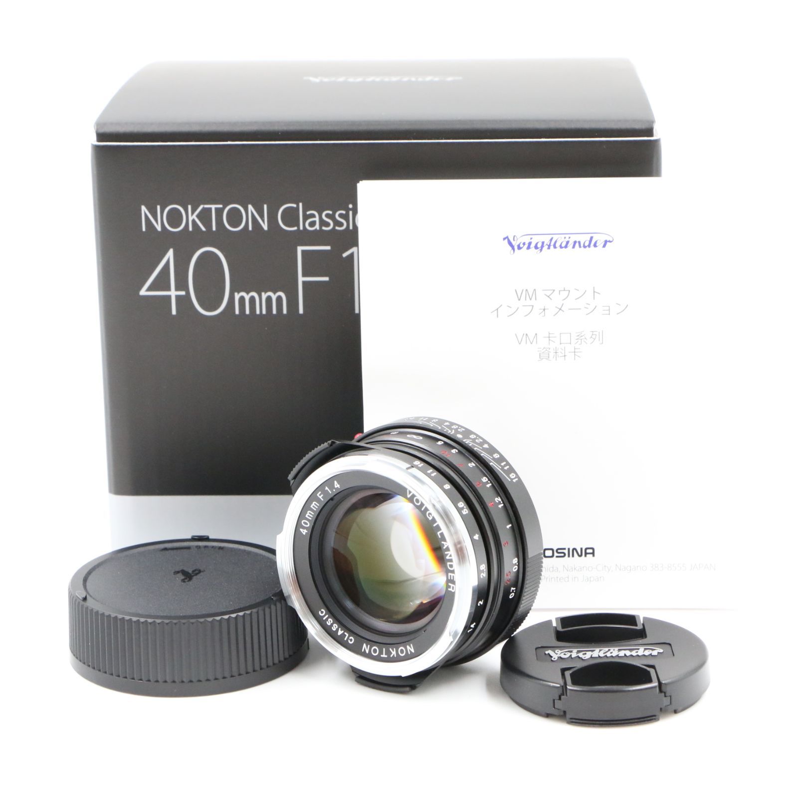 ほぼ新品】Voigtlander フォクトレンダー Nokton classic 40mm ほぼ新品】Voigtlander フォクトレンダー Nokton classic 40mm