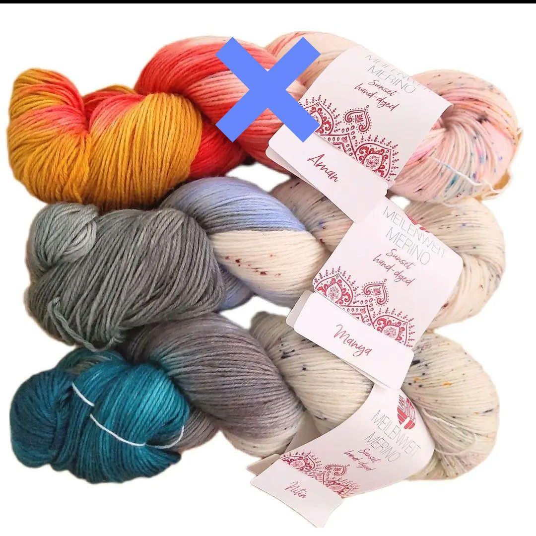 Lana grossaラナグロッサ メリノ Hand-dyed ソックヤーン