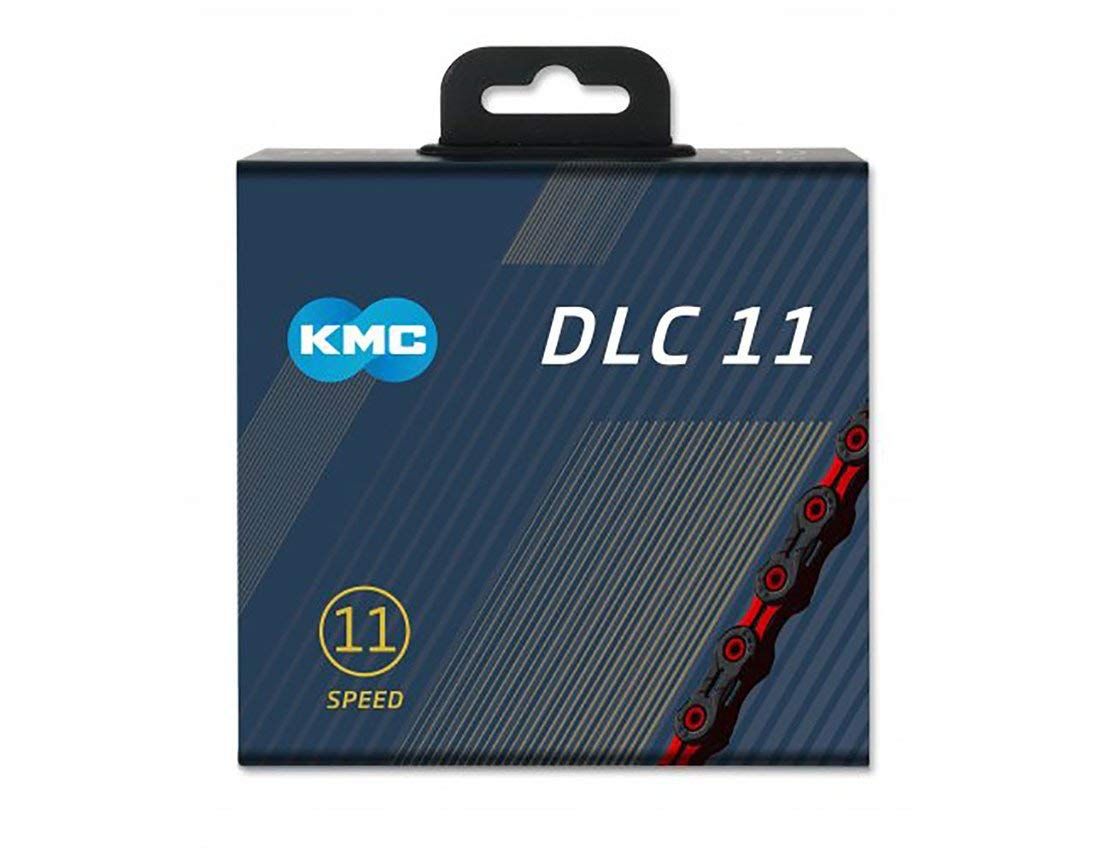 KMC X11 DLC チェーン 11S|11速|11スピード 用 レッド 並行輸入品 レッド