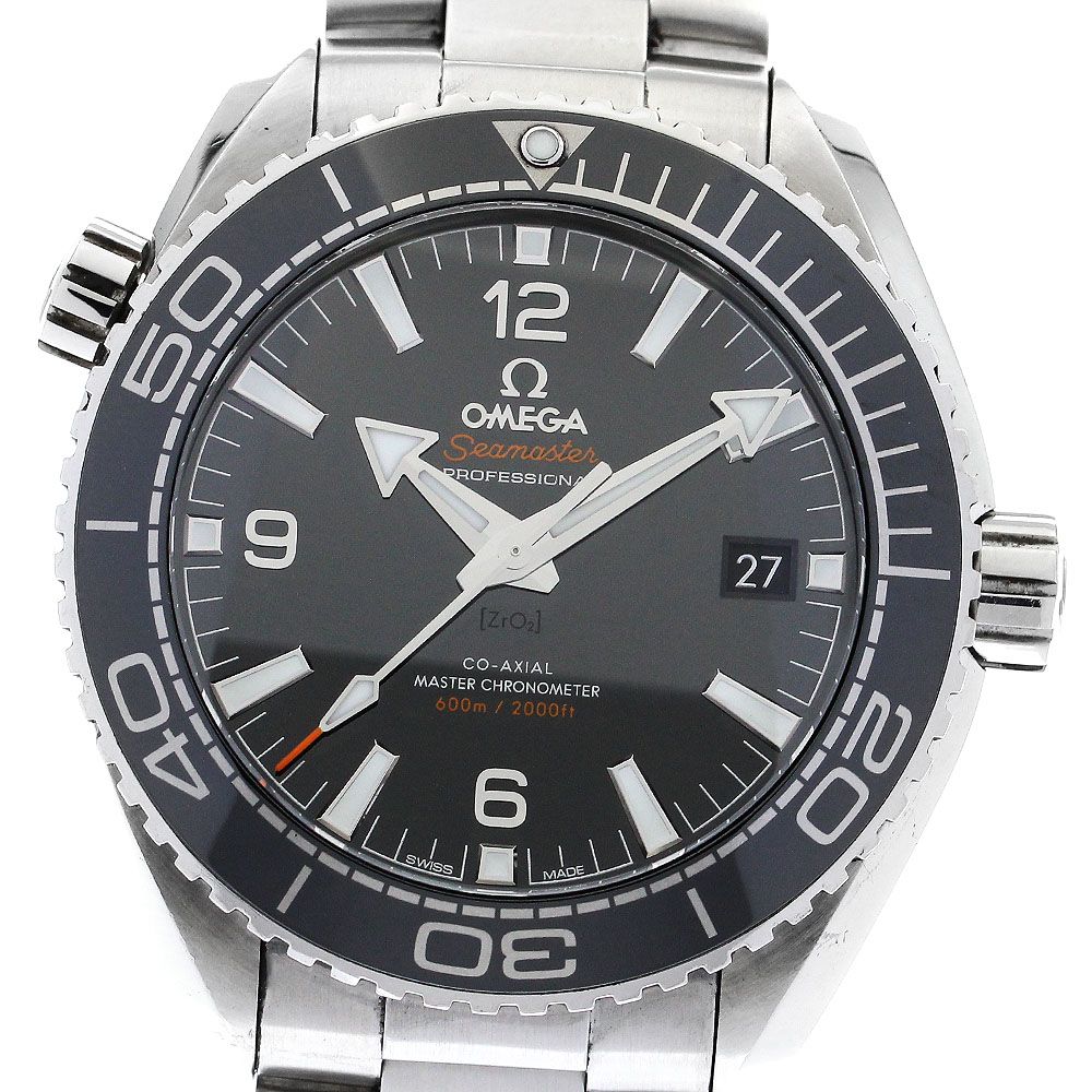 オメガ OMEGA 215.30.44.21.01.001 シーマスター プラネットオーシャン 600M マスタークロノメーター コーアクシャル デイト 自動巻き メンズ_877595