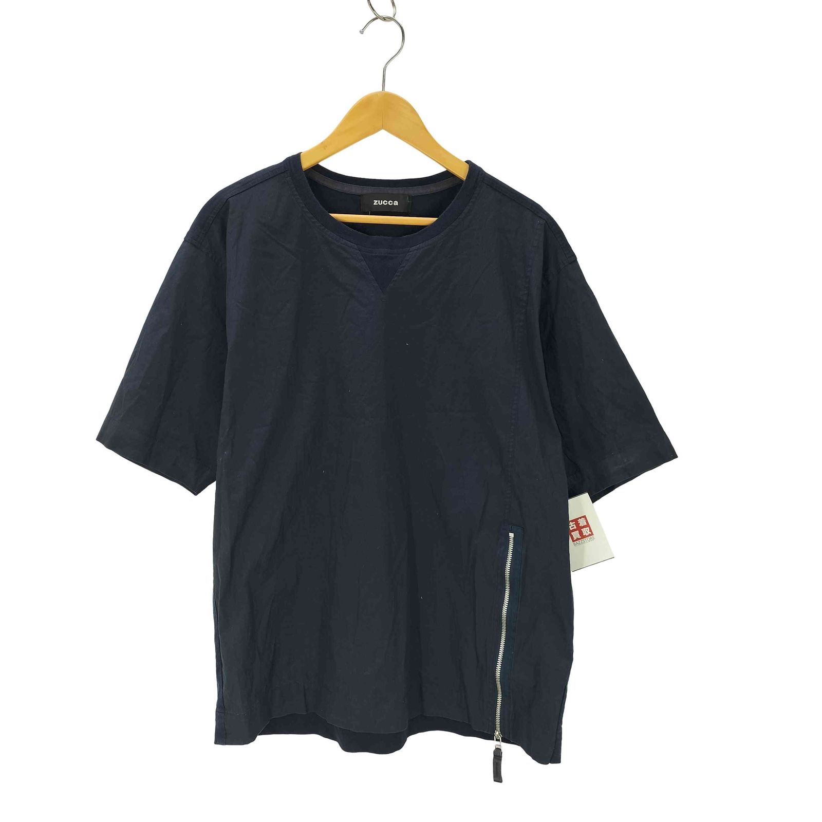 数量限定価格!! ズッカ メルカリ - JPN：M レディース 半袖ジップTシャツ ZUCCa トップス