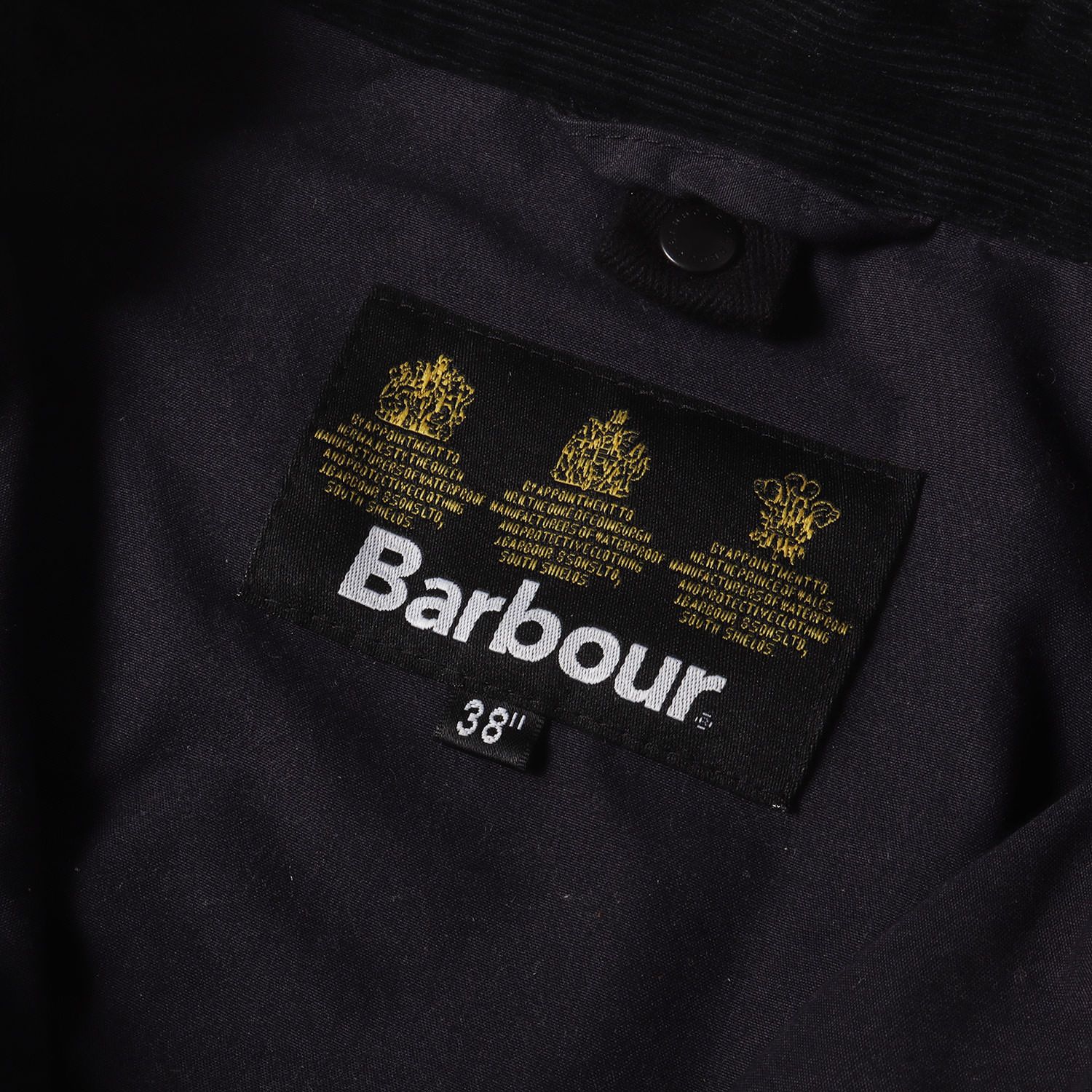 BARBOUR バブアー ジャケット 紺 ネイビー サイズ:38 | ワックス