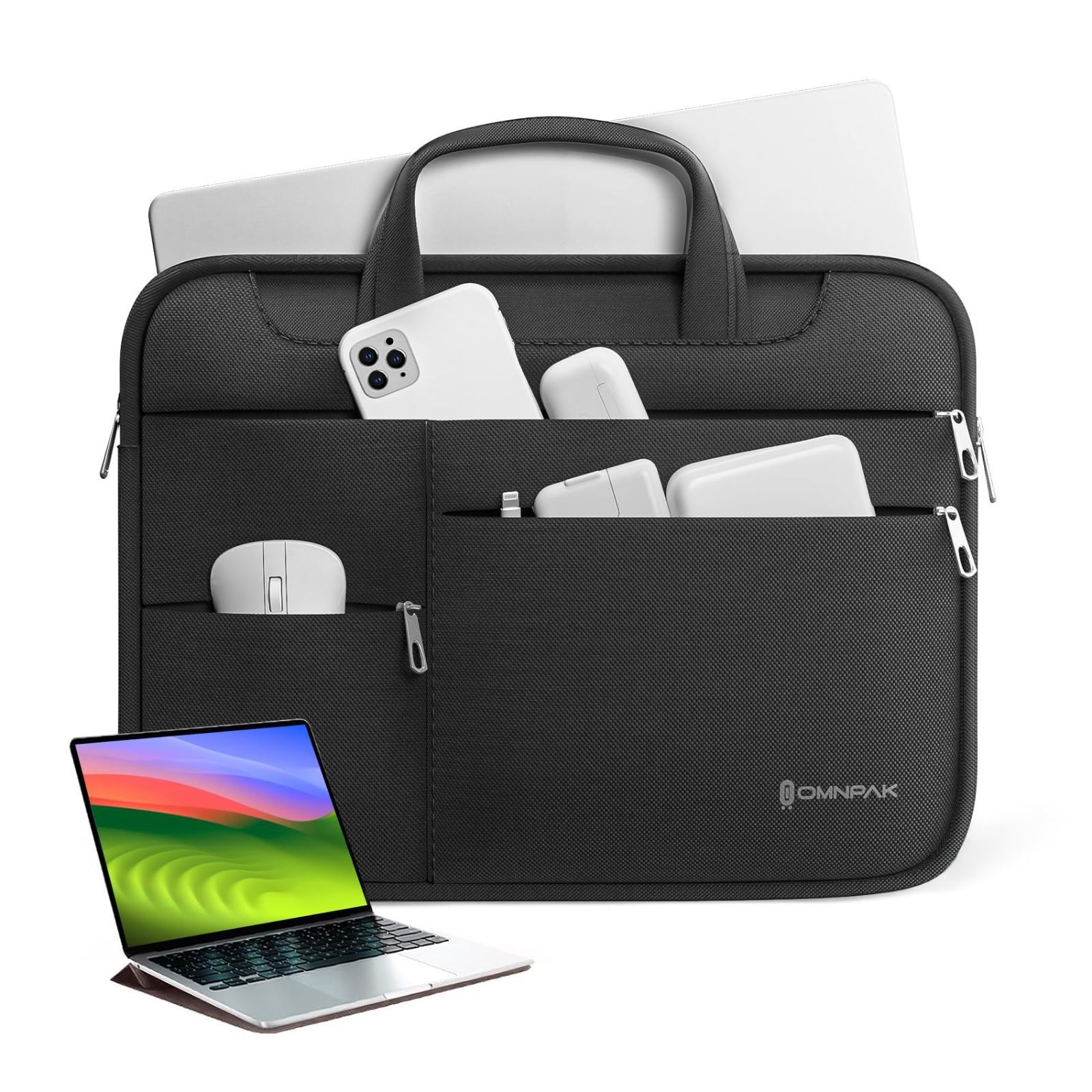 【在庫セール】8 Pro9 Surface X、Dell 、12-13 XPS13 Pro/Max M3/M2/M1 に対応 Pro 13.3インチ M3/M2/M1、MacBook Air PCケース Macbook 手提げカバン 13-14インチ 360