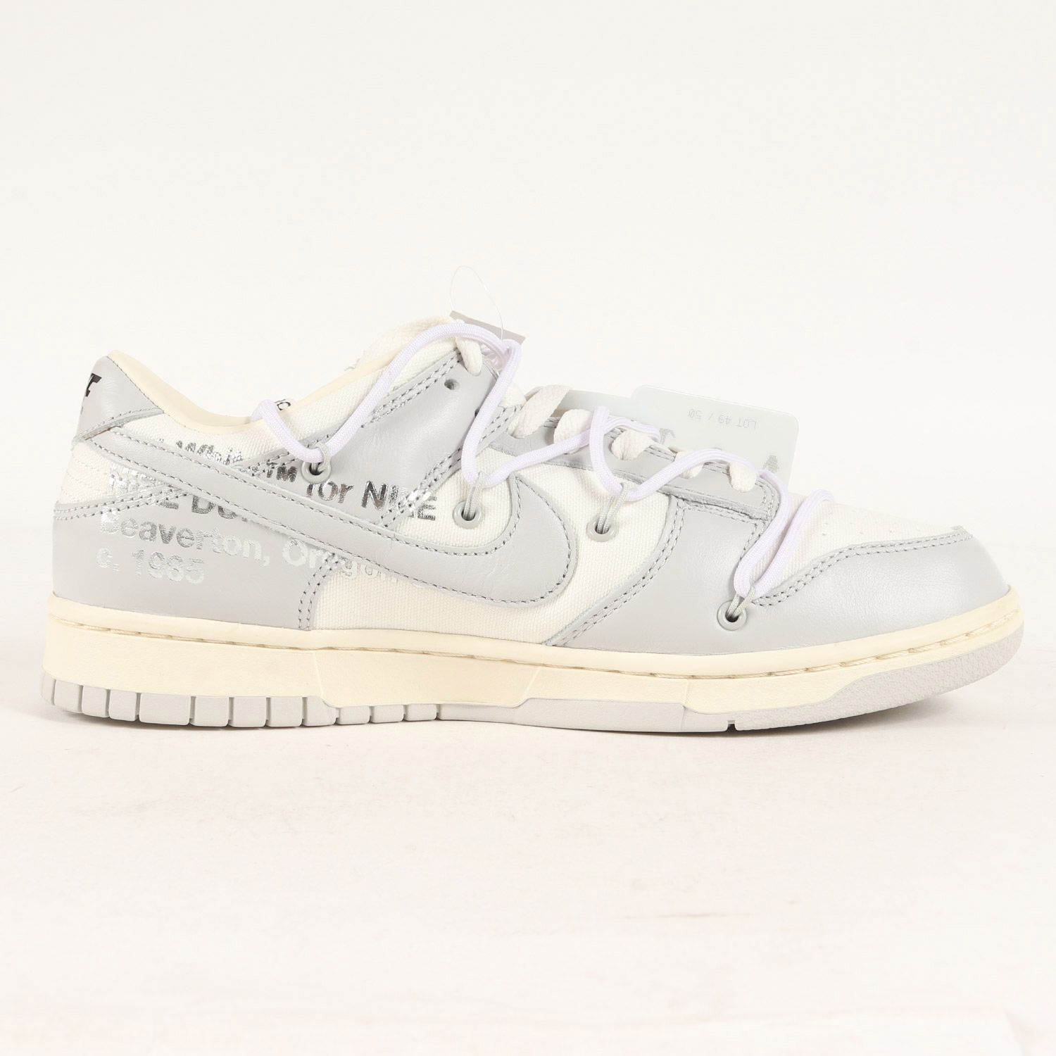 新品 OFF-WHITE オフホワイト サイズ:27.0cm 21AW NIKE DUNK LOW The